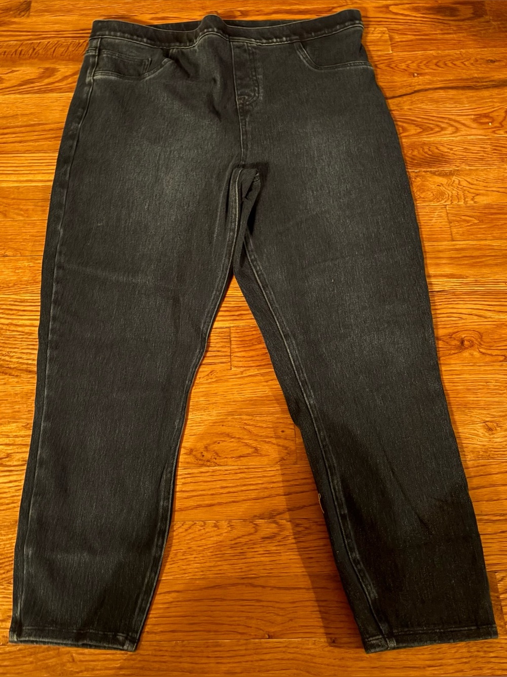 Spanx Skinny Jeans Dark Wash Women's 1X Petite, EUC